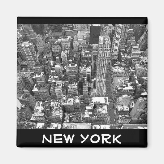New York Kühlschrankmagnet NY Souvenir Magnet (Vorne)