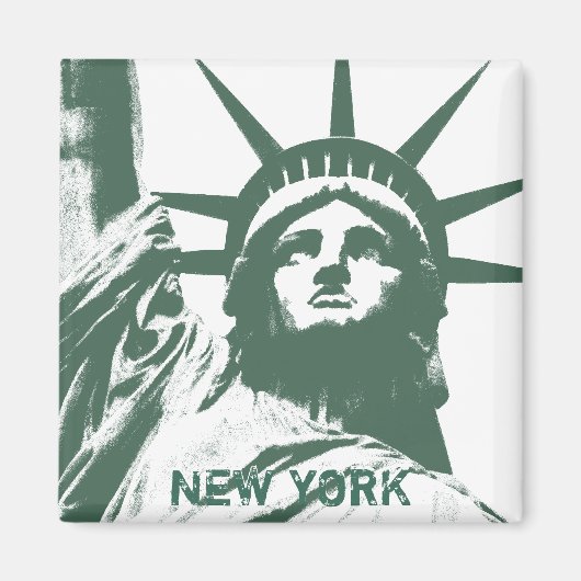 New York Kühlschrankmagnet NY Souvenir Magnet (Vorne)