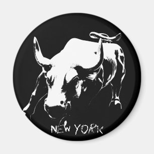 New York Kühlschrankmagnets Bull Statue NYC Souven Magnet