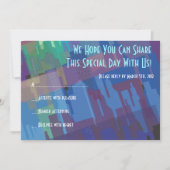 New York Lady Liberty Bar Bat Mitzvah Reply Card Einladung (Vorderseite)