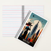 New York: Land der endlosen Möglichkeiten Notizblock (Innen)