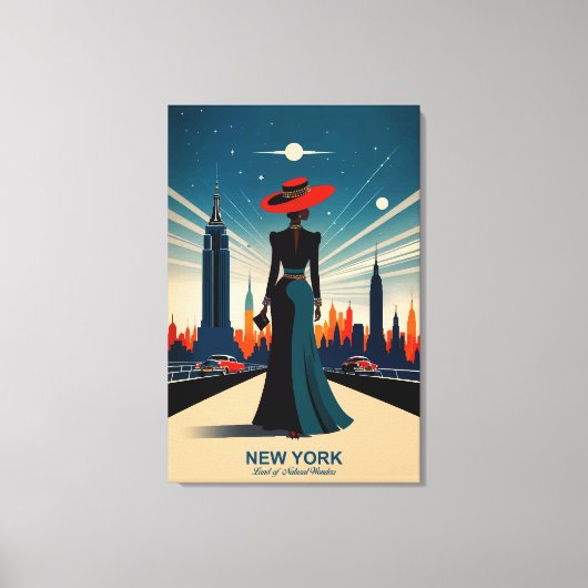 New York: Land der Naturwunder Leinwanddruck (Vorderseite)