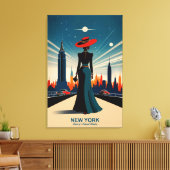 New York: Land der Naturwunder Leinwanddruck (Insitu (Wohnzimmer))