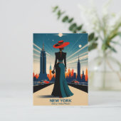 New York: Land der Naturwunder Postkarte (Stehend Vorderseite)