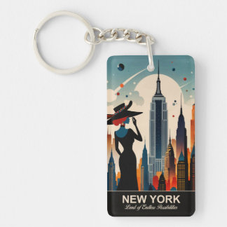 New York: Land der unendlichen Möglichkeiten Schlüsselanhänger
