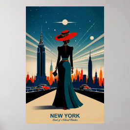 New York: Land of Natural Wonders Poster
