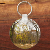 New York Landscape Key Chain New York Souvenirs Schlüsselanhänger (Vorderseite)