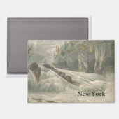 New York Landscpe Magnet (Vorderseite/Rückseite)