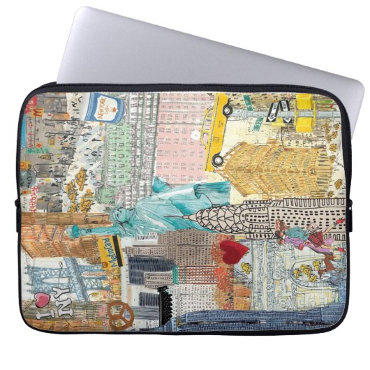 New York Laptop Sleeve (Vorderseite)