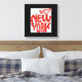 NEW YORK LEINWANDDRUCK (Insitu (Schlafzimmer))