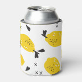 New York Lemons: Vintage Ausschneidungen Dosenkühler (Kanne Vorderseite)