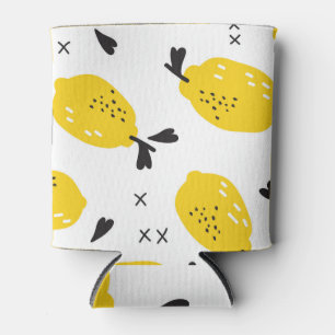 New York Lemons: Vintage Ausschneidungen Dosenkühler