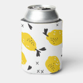 New York Lemons: Vintage Ausschneidungen Dosenkühler (Kanne Rückseite)