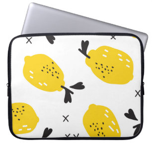 New York Lemons: Vintage Ausschneidungen Laptopschutzhülle