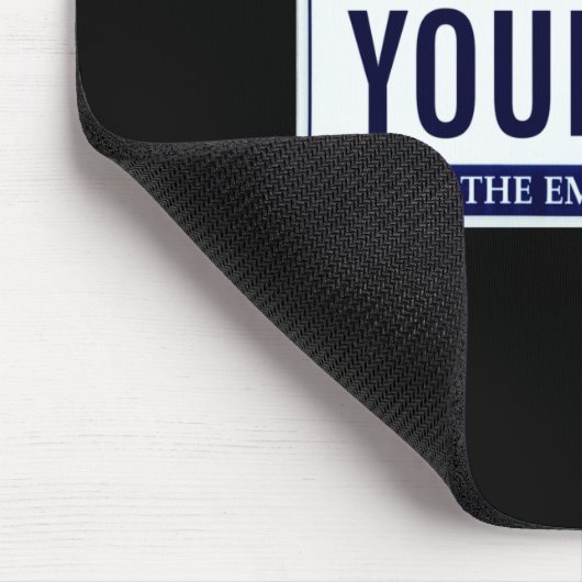 New York License Plate _1 Mousepad (Ecke)