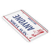 New York License Plate (personalisiert) Magnet (Rechte Seite)