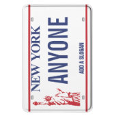 New York License Plate (personalisiert) Magnet (Vertikal)