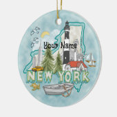 New York Lighthouse Ornament (Links)