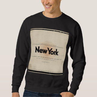 New York Limited Edition Inspiriert durch Post der Sweatshirt