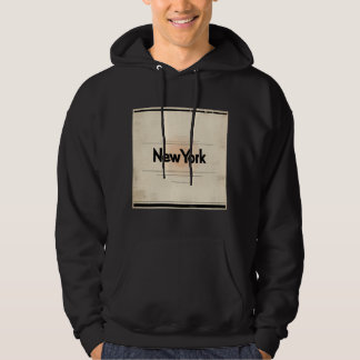 New York Limited Edition Inspiriert durch Poster d Hoodie