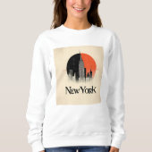 New York Limited Edition - Style Graphic der 60er Sweatshirt (Vorderseite)
