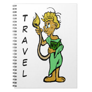 New York Lion Travel Notebook Notizblock