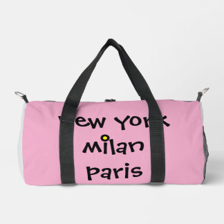 New York London Mailand Ibiza Duffle Travel Gym Ba Bag