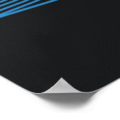 New York, London, Paris, Tokio Poster (Ecke)