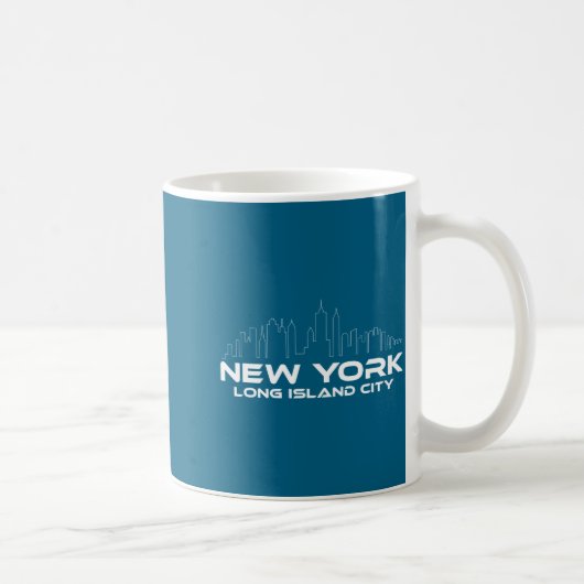 New York Long Island City Kaffeetasse (Rechts)