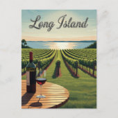 New York Long Island Postkarte (Vorderseite)