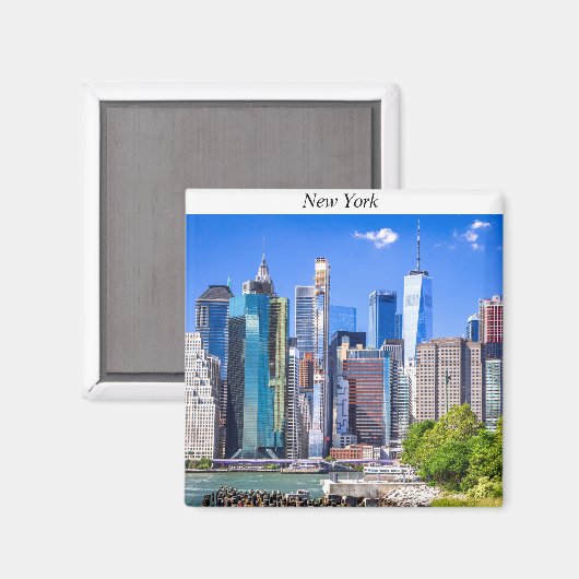 New York Magnet (Vorderseite/Rückseite)