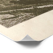 New York Manhattan 1876 Antike Panoramakarte Poster (Ecke)