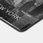 New York Manhattan Black & White Cool Schreibtischunterlage (Ecke)