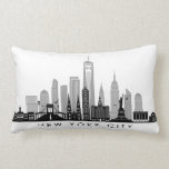 NEW YORK Manhatten USA City Skyline Silhouette Lendenkissen<br><div class="desc">Skyline mit vielen typischen Gebäude,  Sehenswürdigkeiten und Denkmälern dieser Stadt. Wenn etwas Besonderes hinzugefügt werden soll oder Sie eine sehr individuelle Anfrage haben,  schreiben Sie mir.  Und natürlich freue ich mich auf Ihr Feedback.</div>