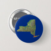 New York Map Button (Vorne & Hinten)