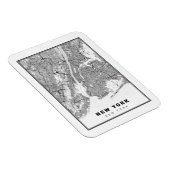New York Map Magnet (Rechte Seite)