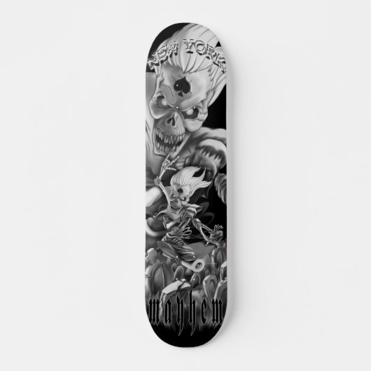 New York Mayhem Sk8board Skateboard (Vorne)