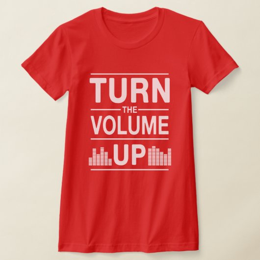 New York Mayor Mamdani Turn The Volume Up T-Shirt (Ablage )
