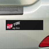 New York meine Liebe Autoaufkleber (Auf Auto)