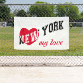 New York meine Liebe Banner (Insitu)