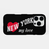 New York meine Liebe iPhone Hülle (Rückseite (Horizontal))