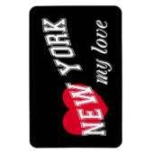 New York meine Liebe Magnet (Vertikal)