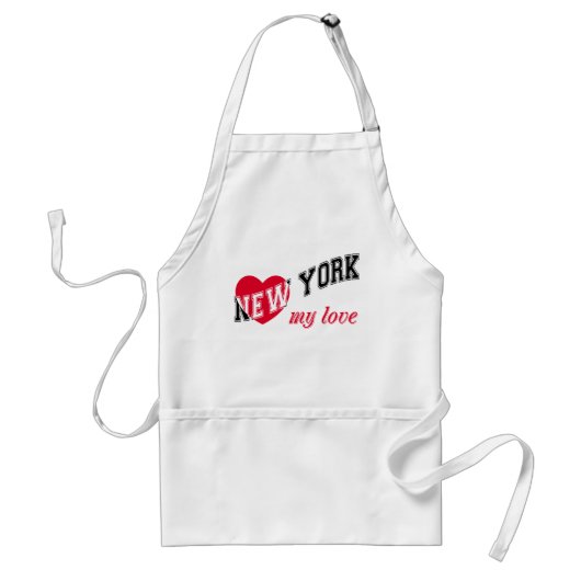 New York meine Liebe Schürze (Vorne)
