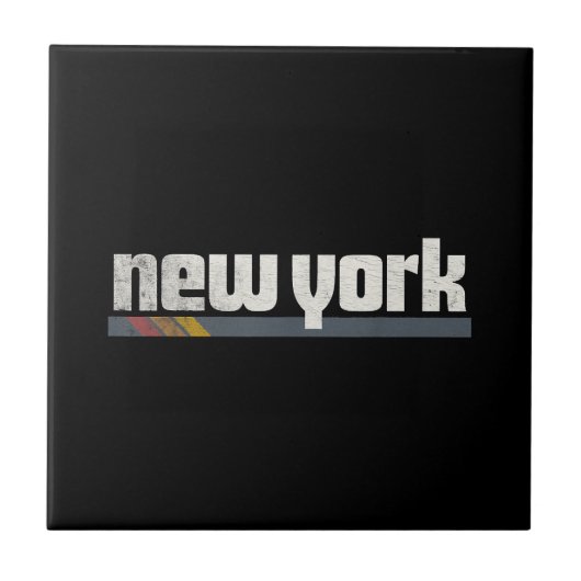 New York Men Women Gift Fliese (Vorderseite)