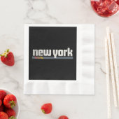 New York Men Women Gift Serviette (Beispiel)