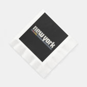 New York Men Women Gift Serviette (Ecke)