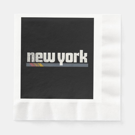 New York Men Women Gift Serviette (Vorderseite)