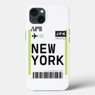 New York Mini Boarding Pass Case-Mate iPhone Hülle