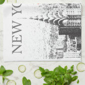 New York mit Liebe Handtuch (Gefaltet)