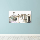 New York Mixed Media Art Leinwanddruck (Insitu (Holzboden))